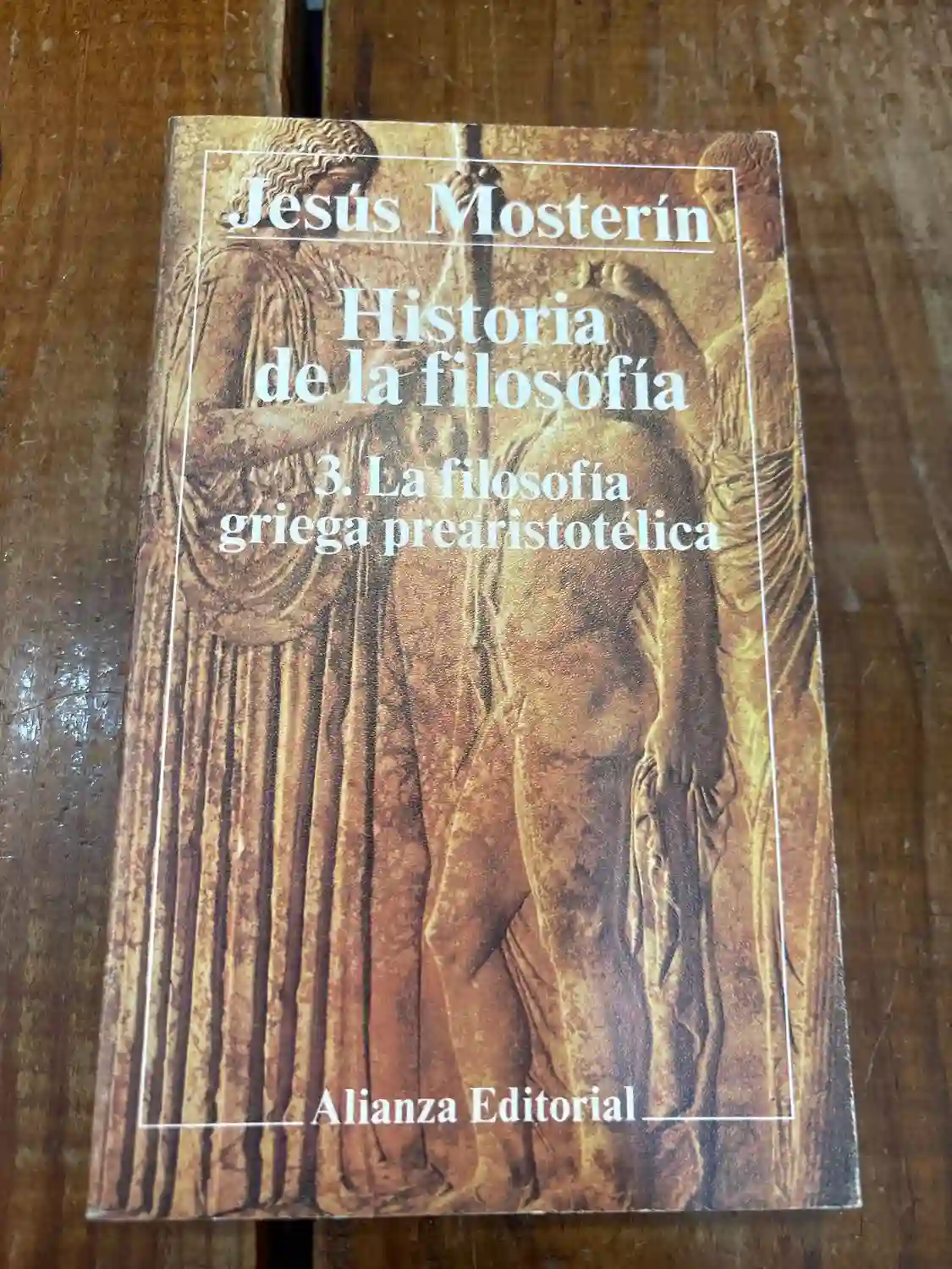 Historia de la filosofia / History of Philosophy: La Filosofia Griega Prearistotelica (El Libro De Bolsillo (Lb)) (Spanish Edition)