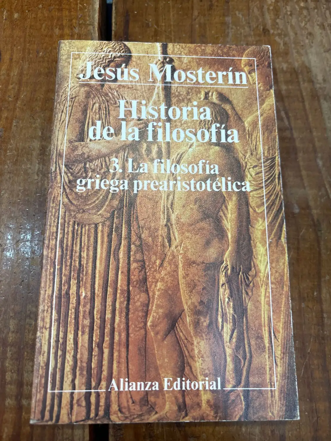 Historia de la filosofia / History of Philosophy: La Filosofia Griega Prearistotelica (El Libro De Bolsillo (Lb)) (Spanish Edition)