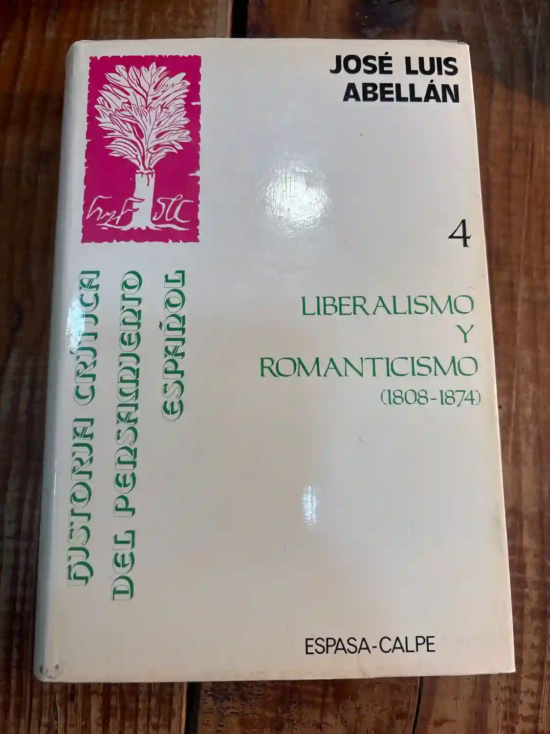 HISTORIA CRITICA PENS.ESP.IV-LIBERALISMO (SIN COLECCION) TRSA