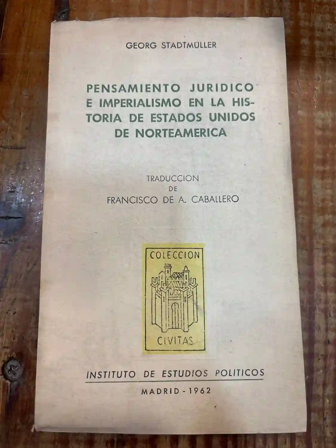 PENSAMIENTO JURÍDICO E IMPERIALISMO EN LA HISTORIA DE ESTADOS UNIDOS DE NORTEAMÉRICA TRSAA