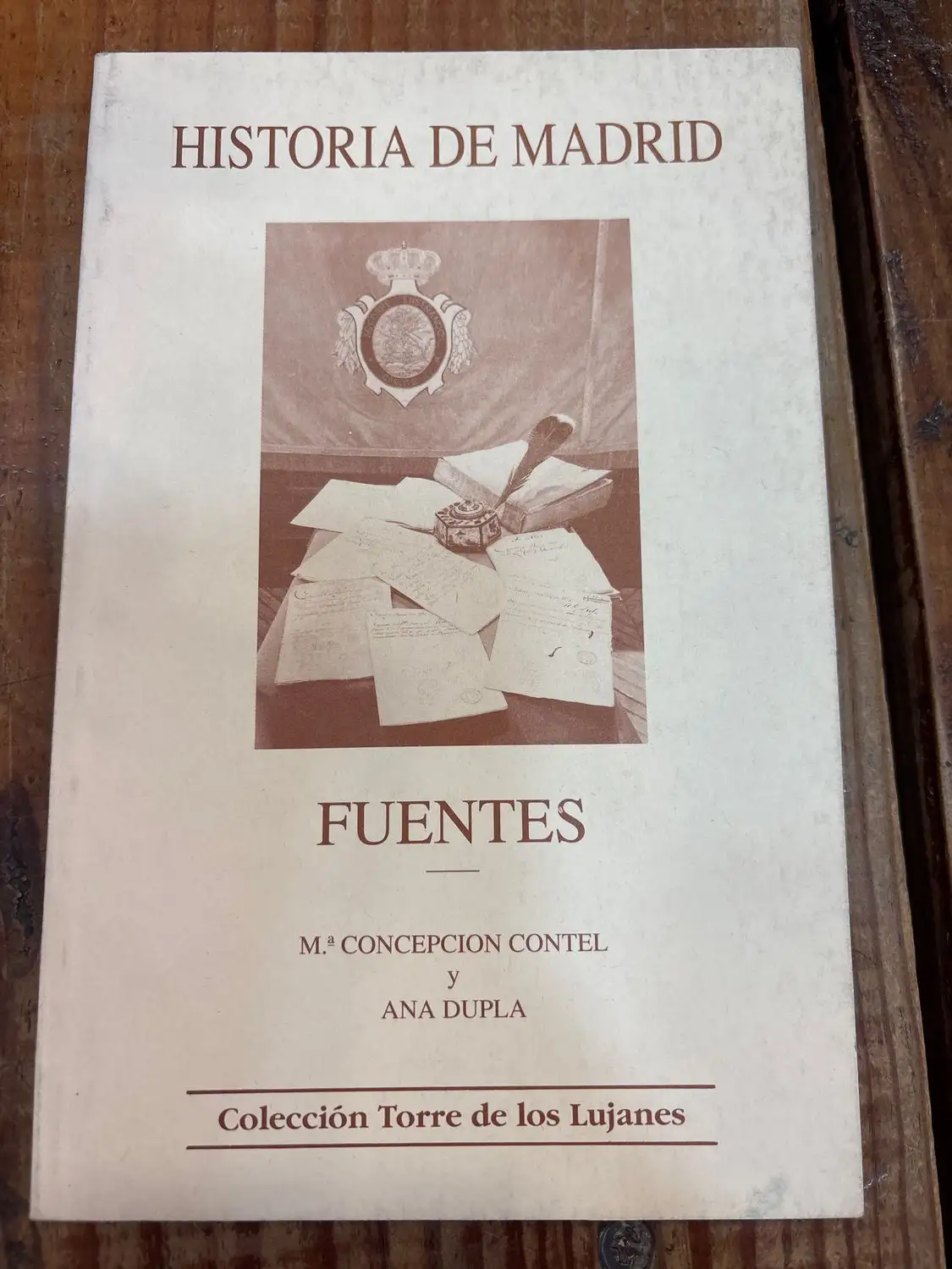 HISTORIA DE MADRID. FUENTES