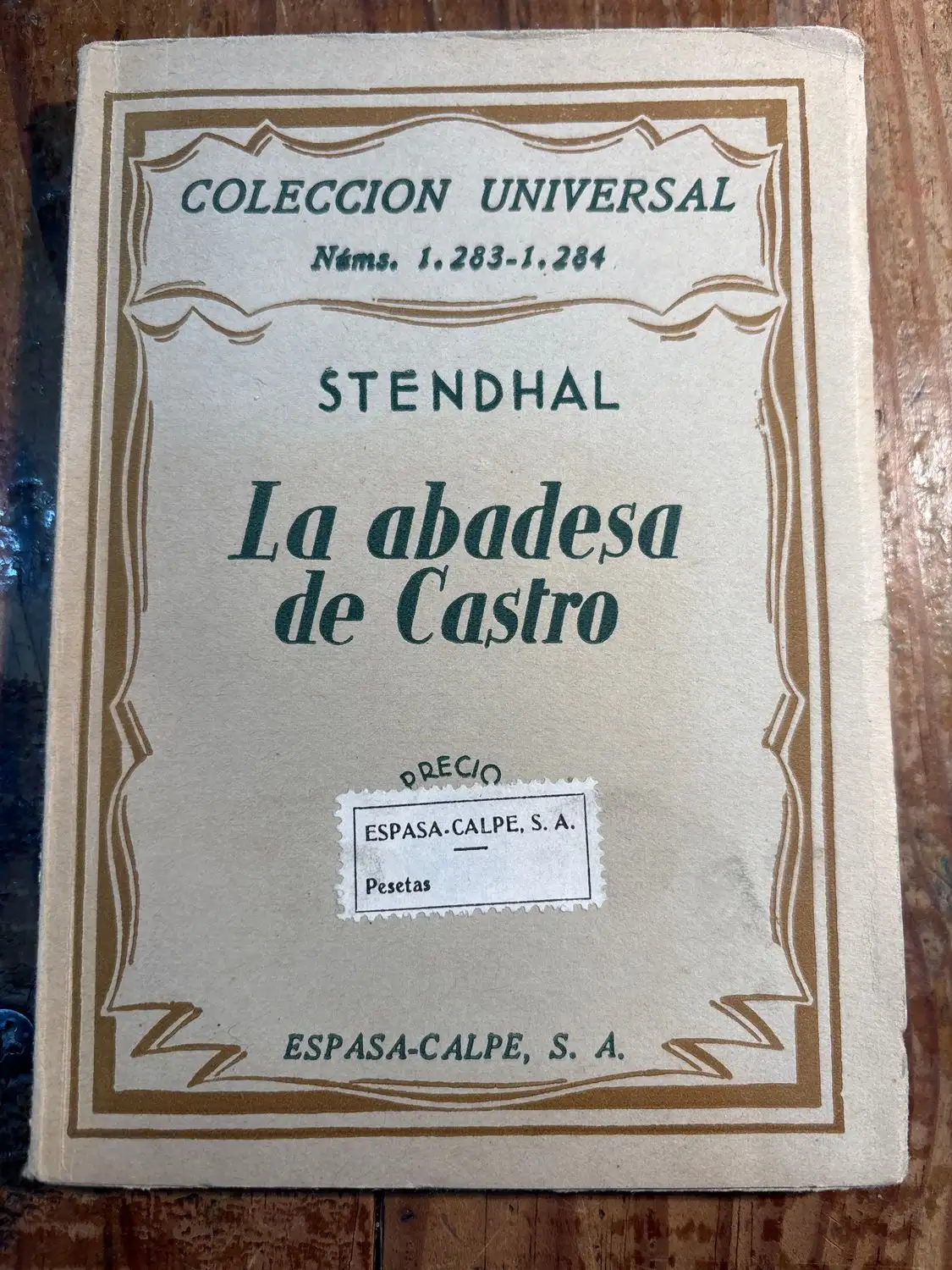 La abadesa de Castro TRSA