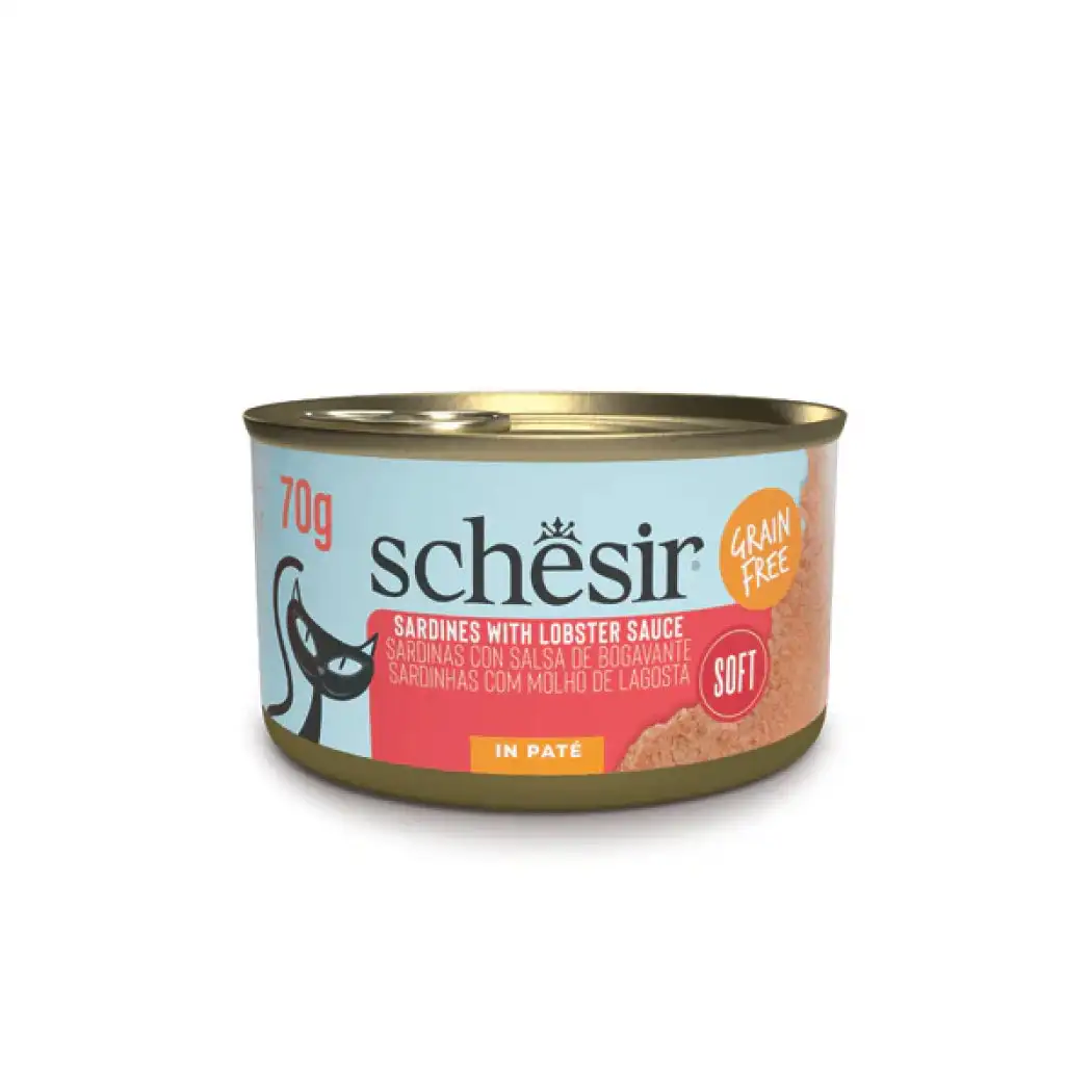 Schesir lata gato Sardines with lobster sauce in pate 70g
