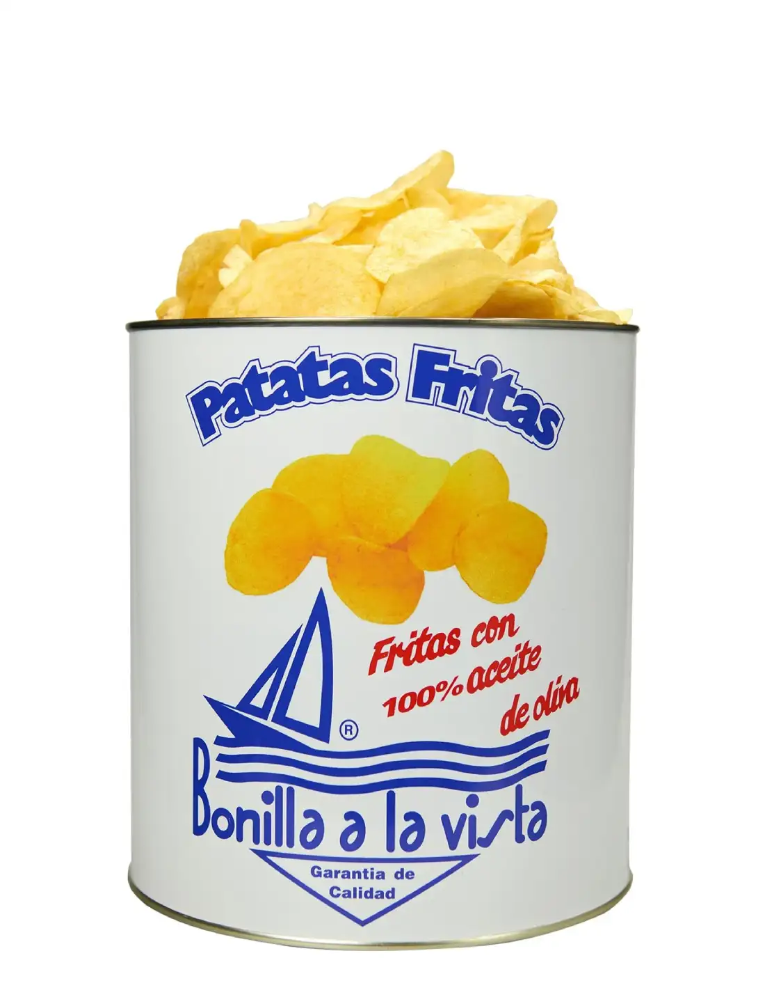 Bonilla a la Vista Patatas Fritas con Aceite de Oliva - Lata 275 gr.