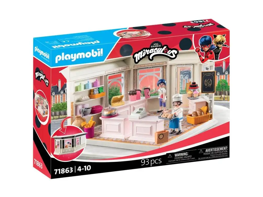Playmobil® 71863 Miraculous: Pastelería francesa