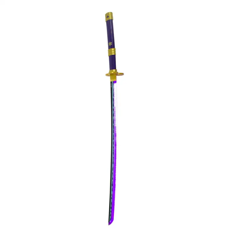 KATANA CON LUZ LED ONE PIECE ENMA MORADA ZORO 102cm