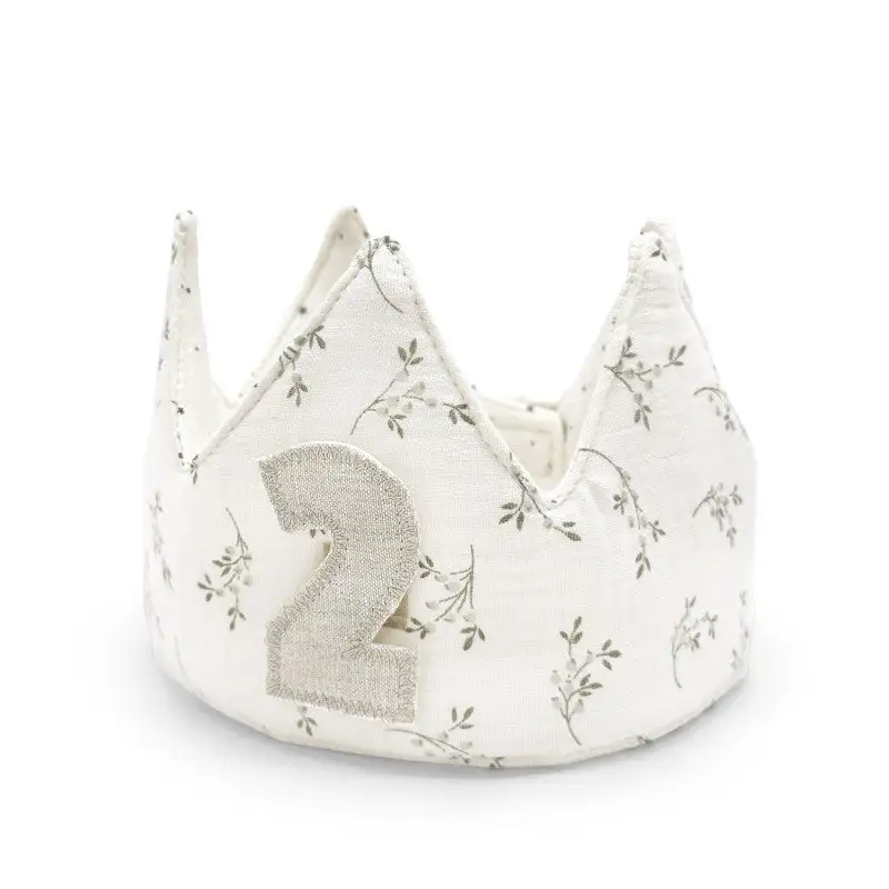 Olive Bloom Birthday Crown