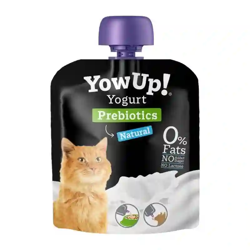 Natural yogurt yogurt with 85g cat prebiotics