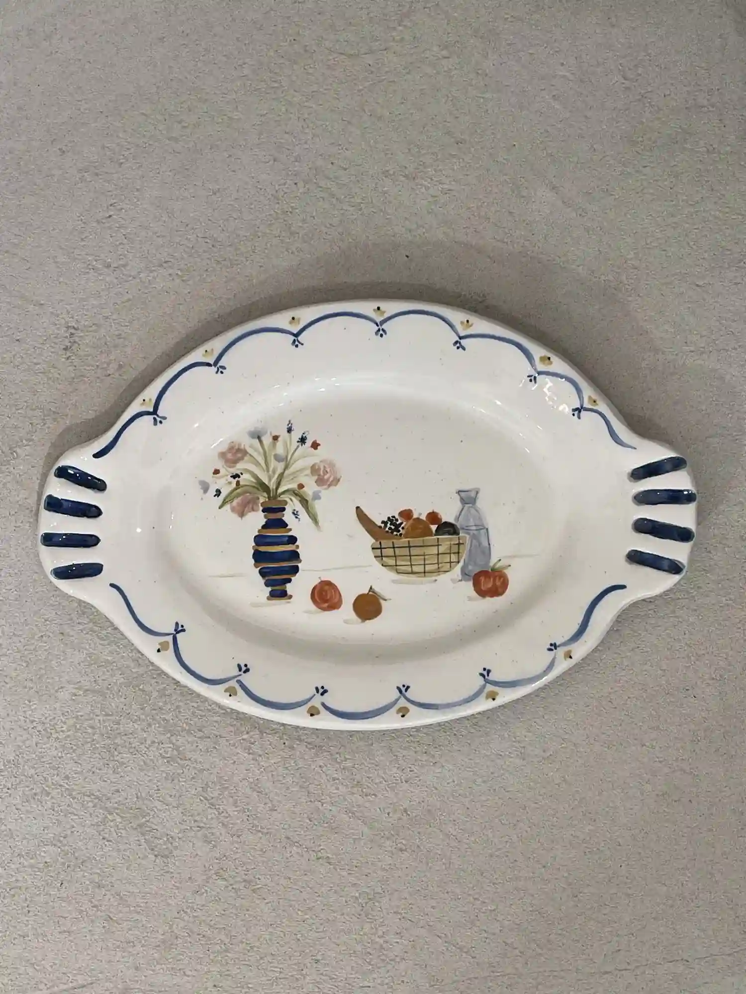 BANDEJA BODEGÓN AZUL / MARINA SANCHÍS
