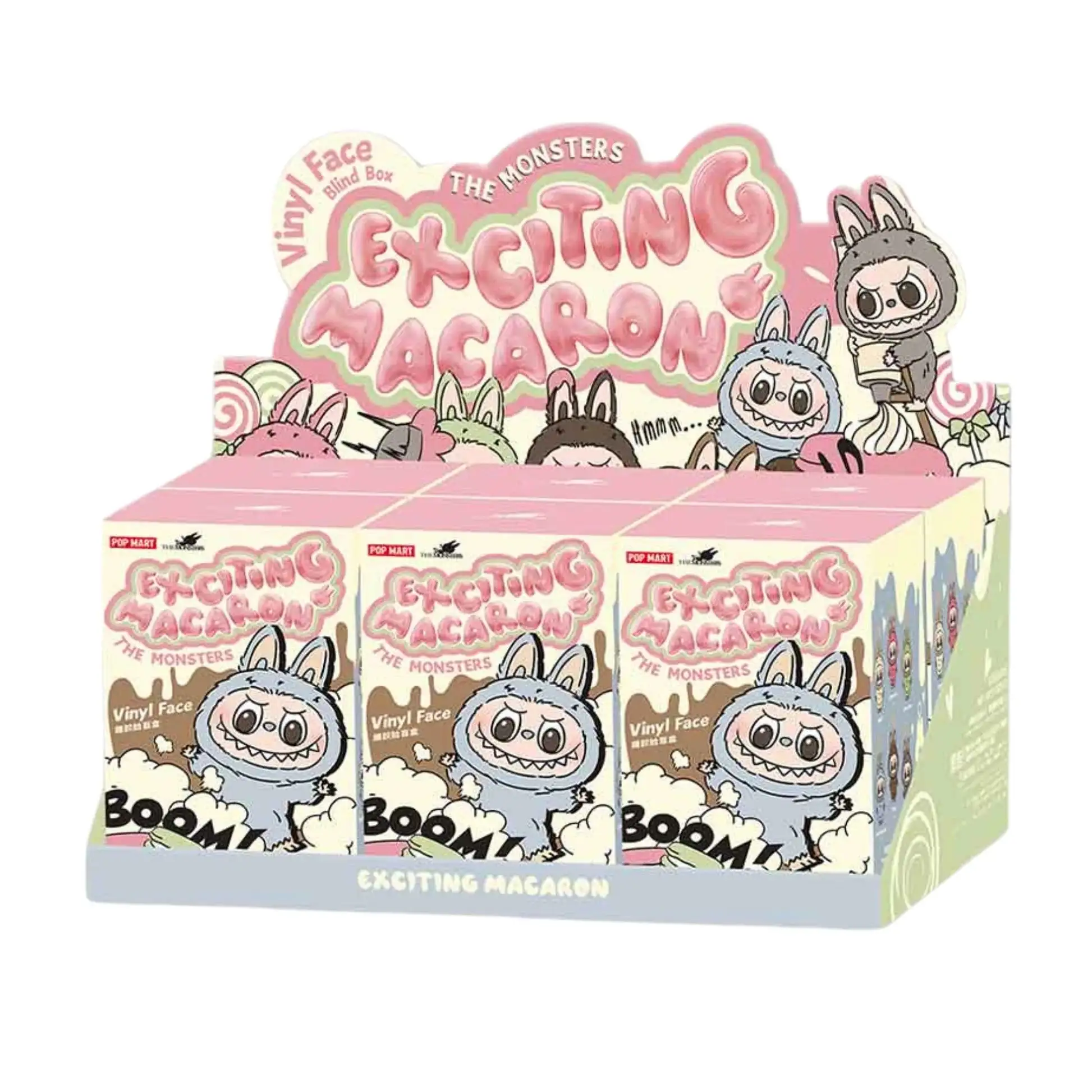 LABUBU TASTY EXCITING MACARON THE MONSTERS - POP MART
