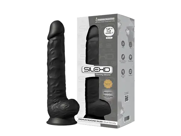 Silexd Dildo Dual Density Model 1 15 Pulgadas