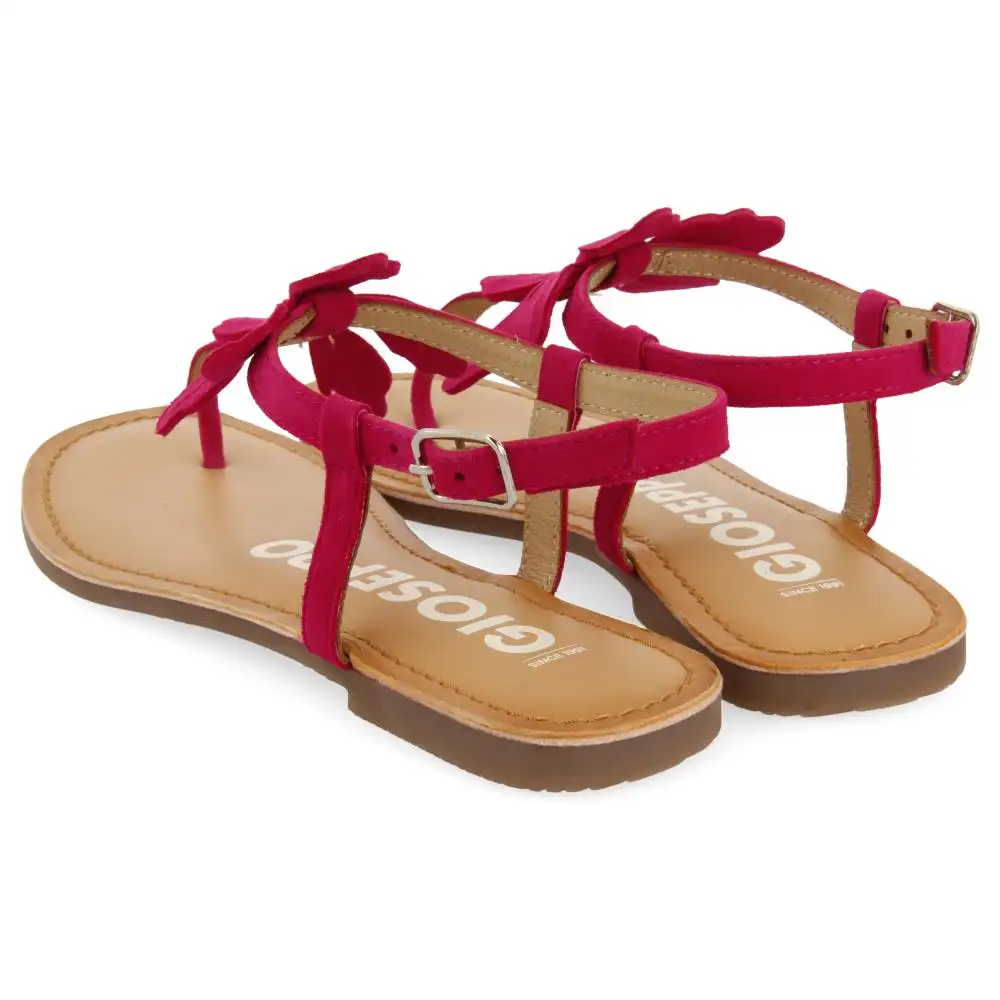 Sandalia GIOSEPPO VELCAN Fuxia - Imagen 2