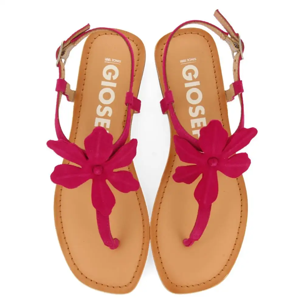 Sandalia GIOSEPPO VELCAN Fuxia - Imagen 3