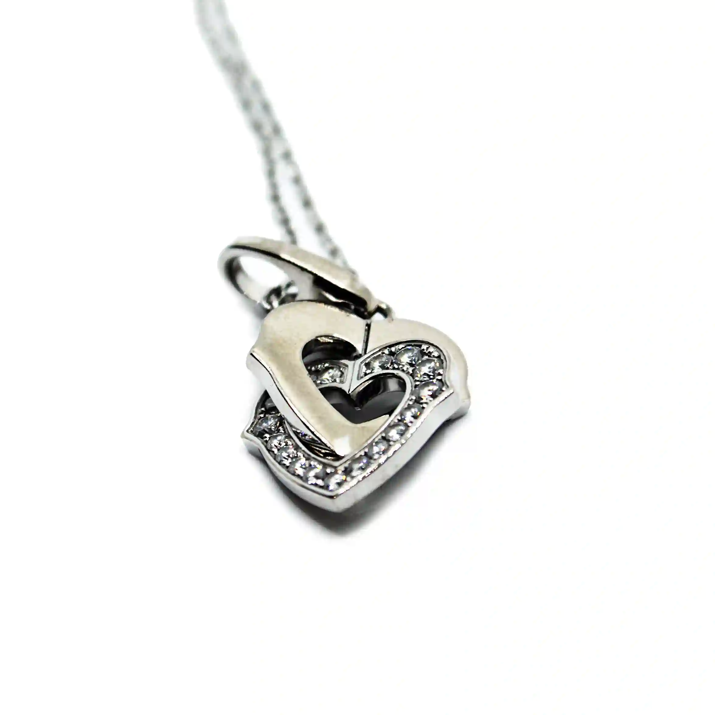 Cartier - Collar Corazón Oro Blanco