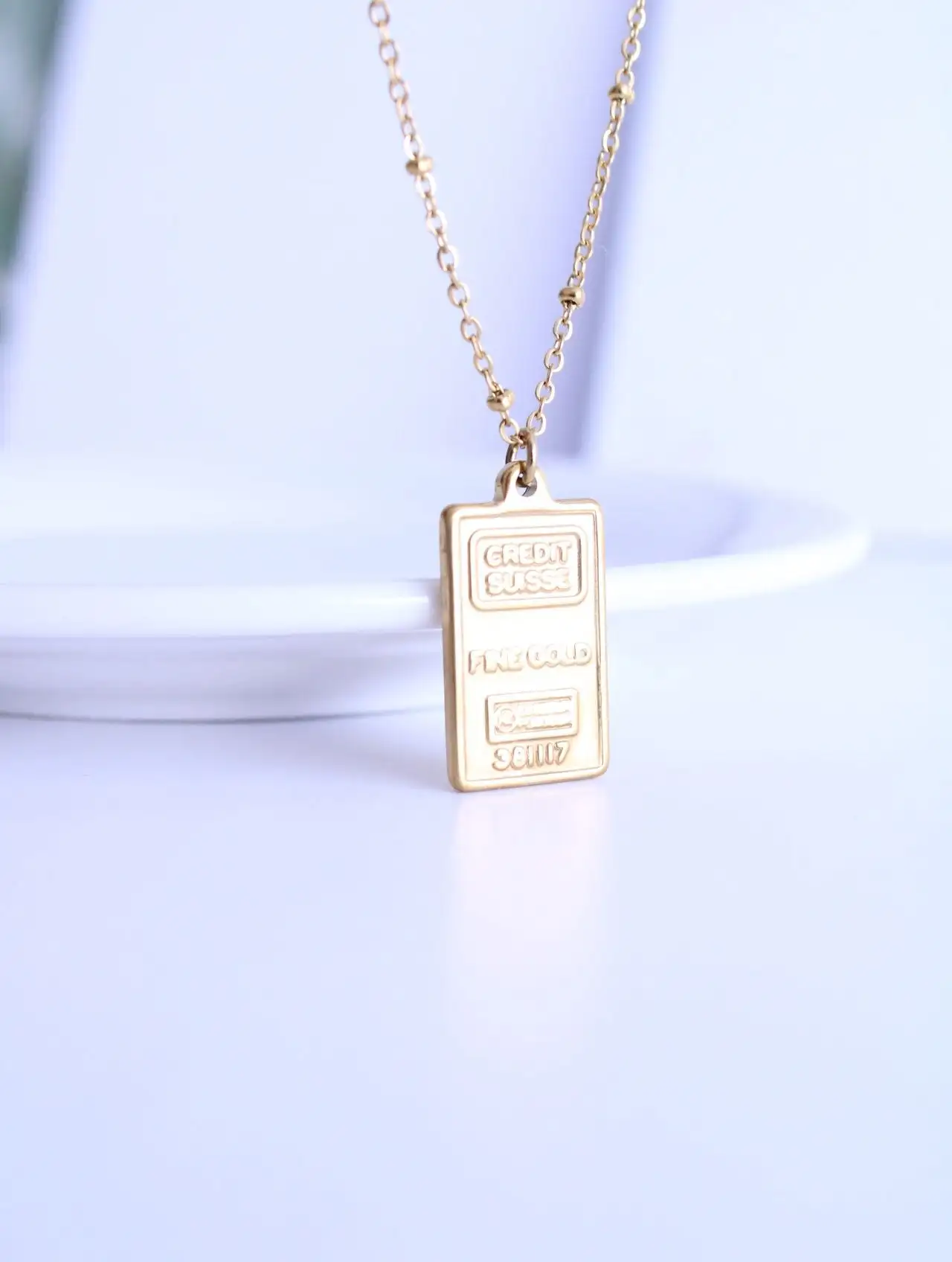 Collar Reina Elizabeth - Chapita  Rectangular - Imagen 6