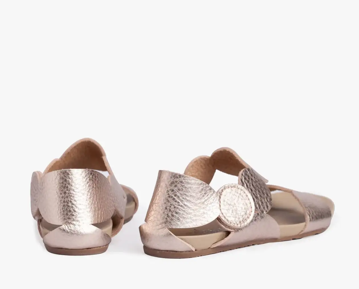 PEDRO GARCIA JEANNE By Atelier Sandalia Acento dorado - Imagen 4