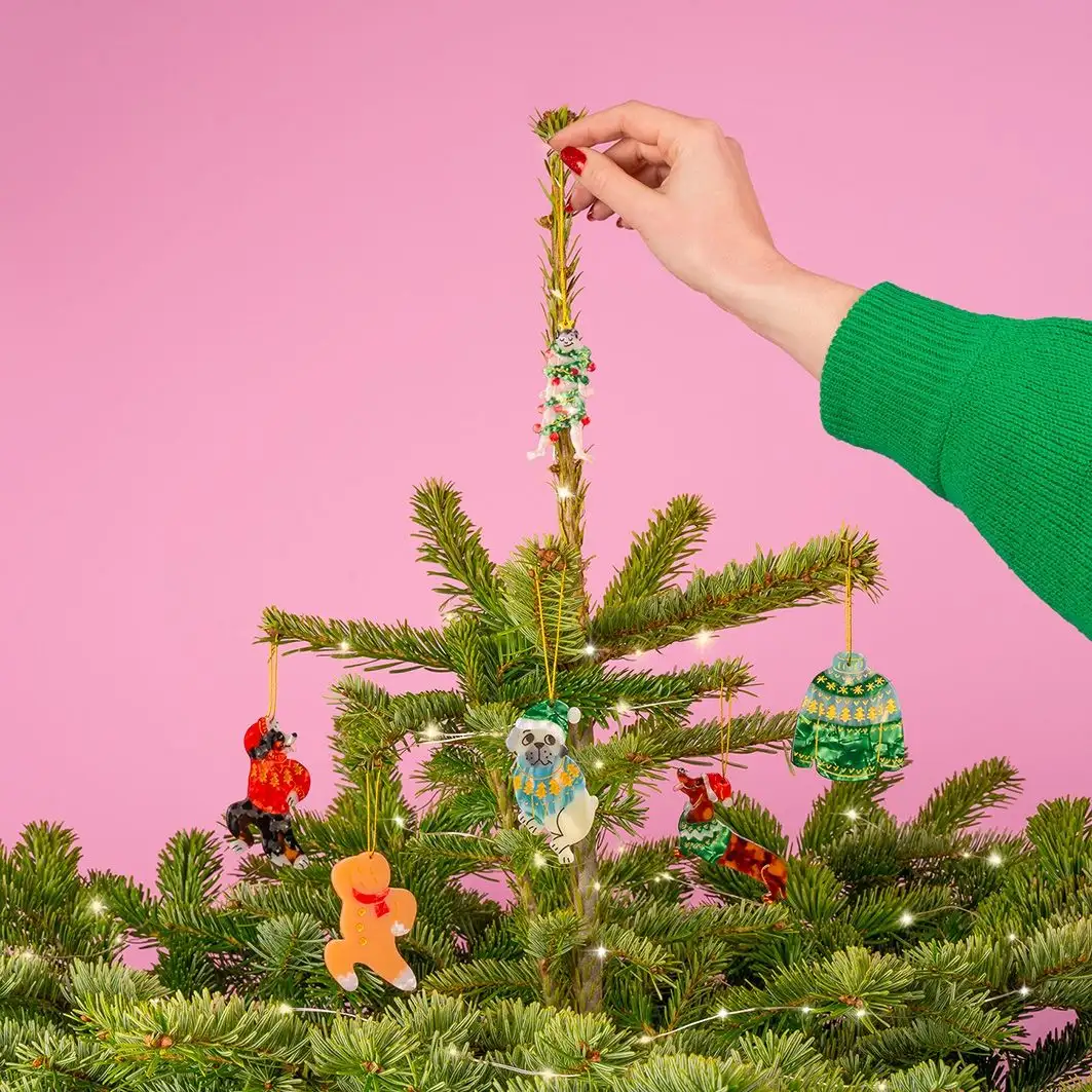 ADORNO DE NAVIDAD JENGIBRE - Imagen 4