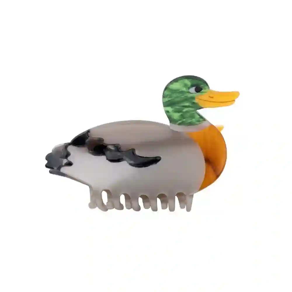 PATO CON GARRA DE PELO