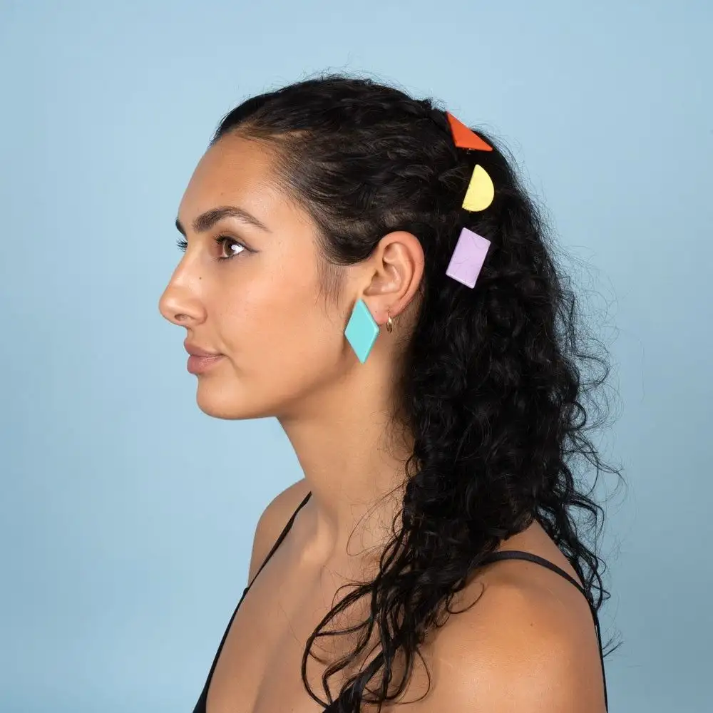 PINZA PARA EL PELO CONFETI - TRIÁNGULO - Imagen 4