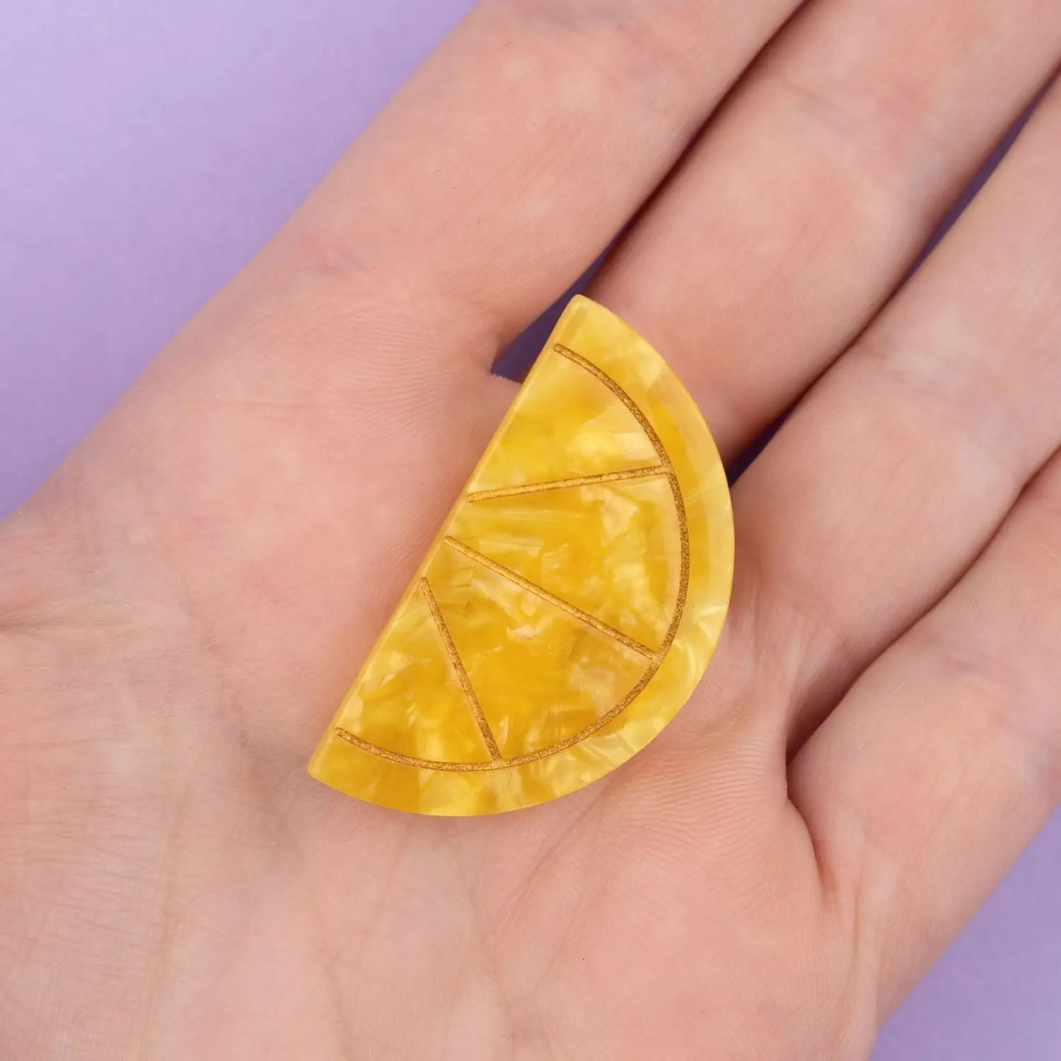 PINZA PARA EL PELO LIMÓN - Imagen 3