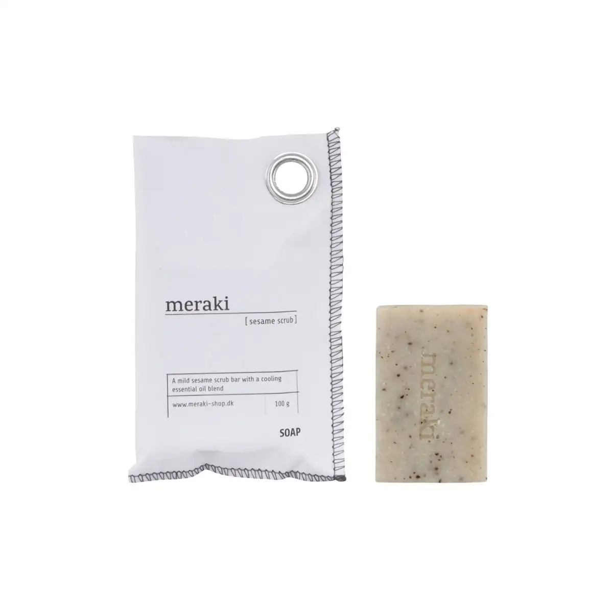 JABÓN DE MANOS EXFOLIANTE DE SÉSAMO 100G