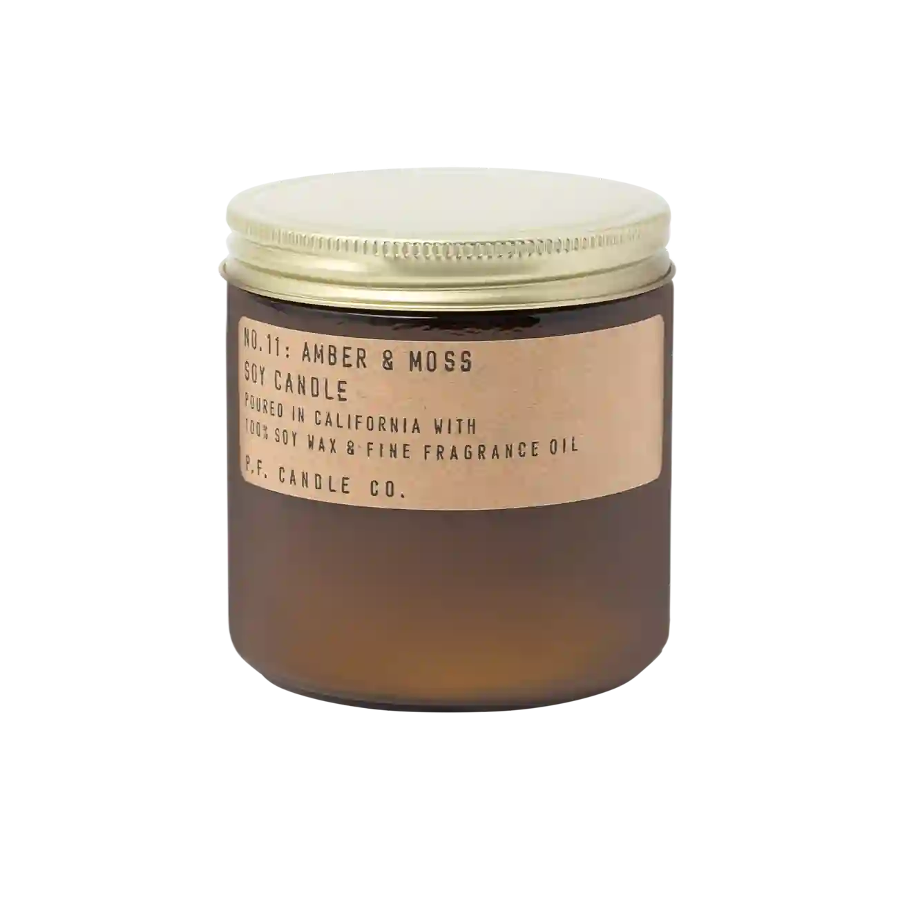NO.11: ÁMBAR Y MUSGO - VELA DE SOJA 12,5OZ