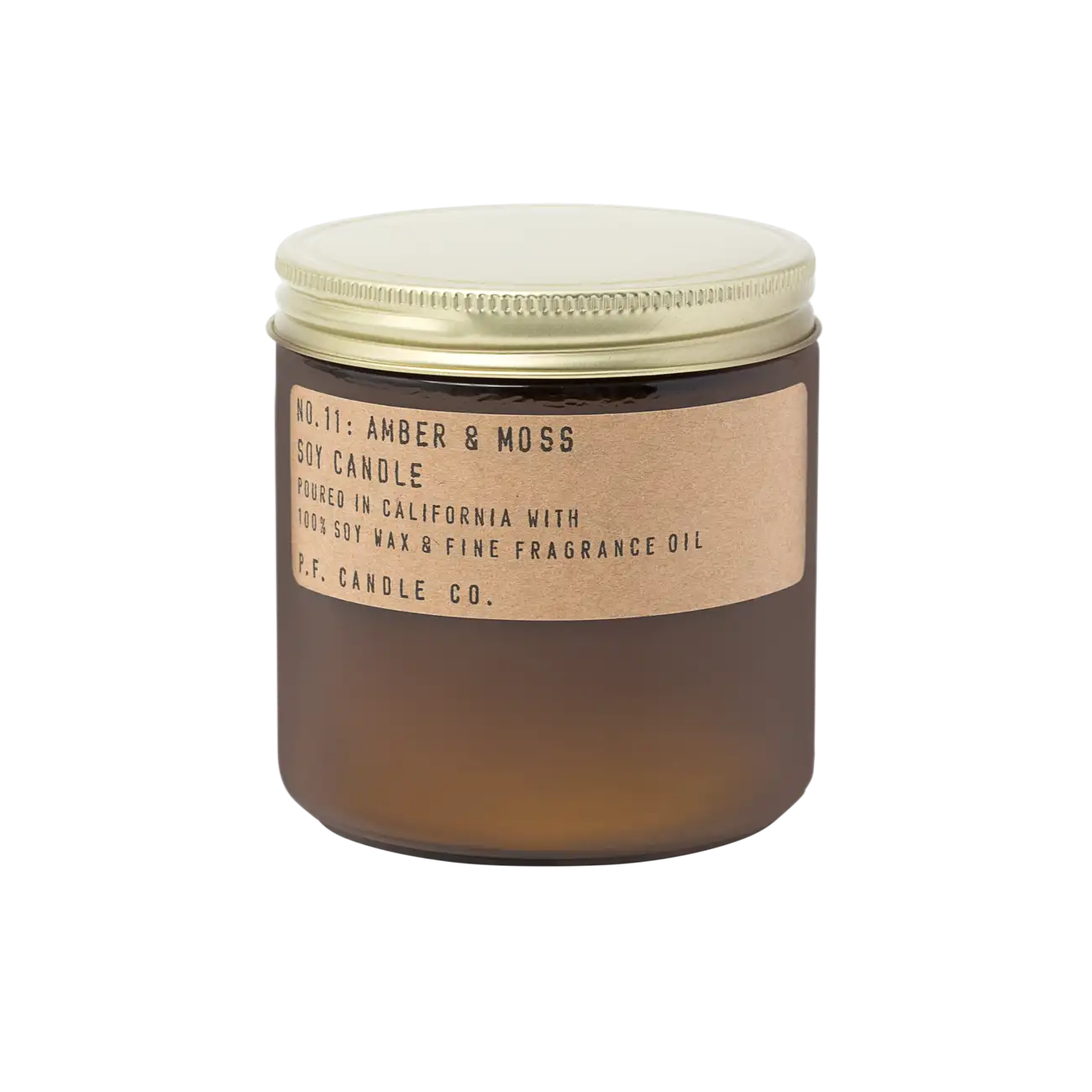NO.11: ÁMBAR Y MUSGO - VELA DE SOJA 12,5OZ