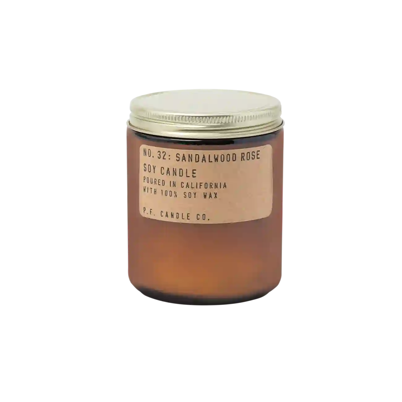 NO.32: ROSA DE SÁNDALO - VELA DE SOJA 7,2OZ