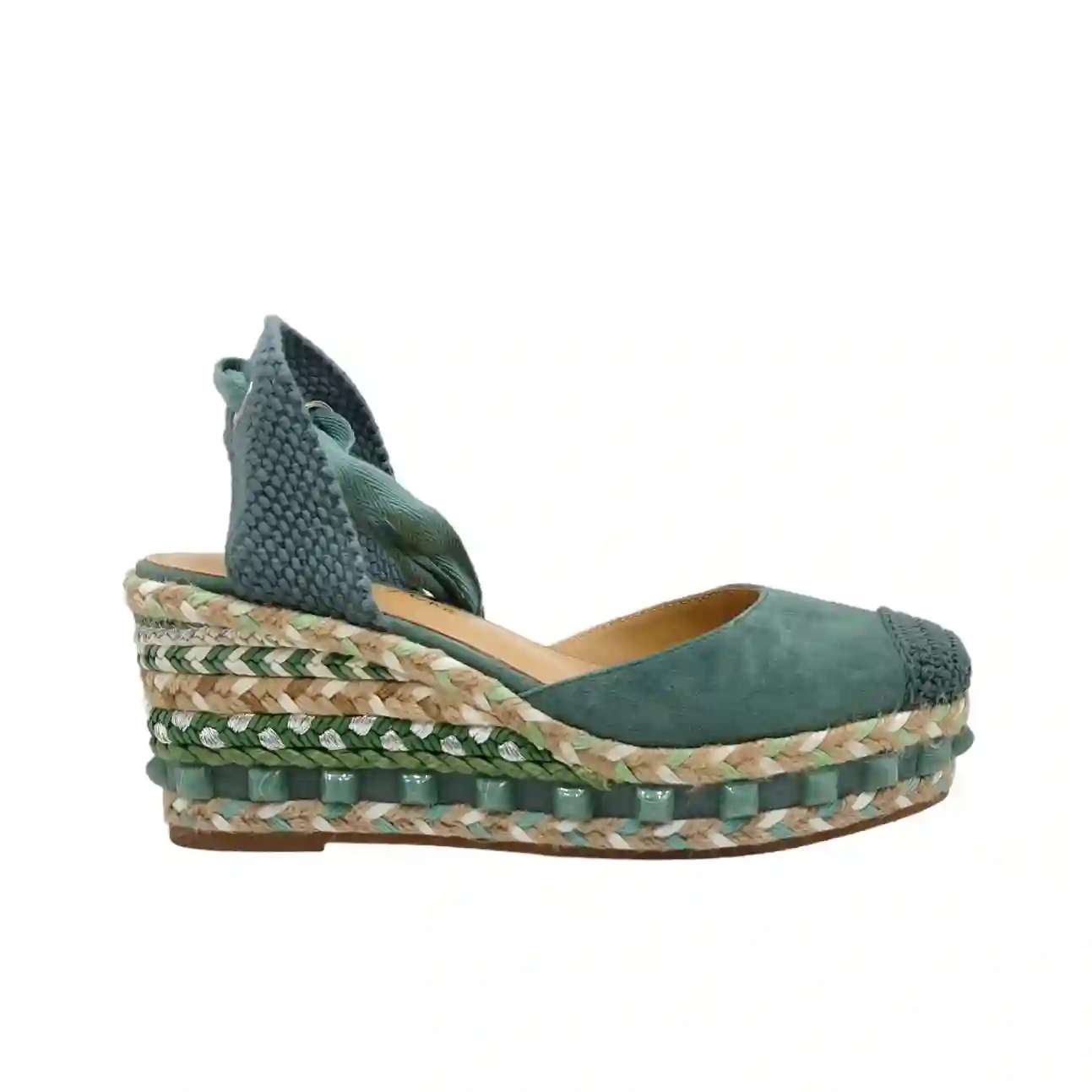 ALMA EN PENA By Atelier Alpargata Verde Turquesa