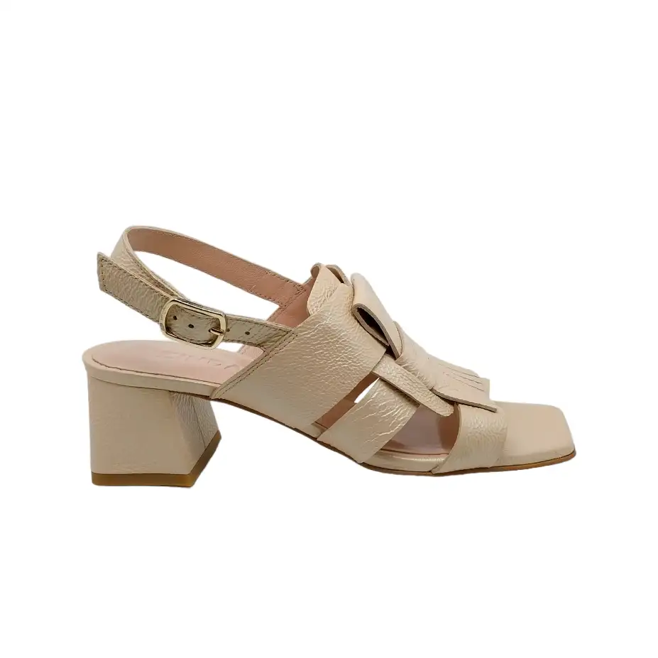 ZINDA By Atelier Sandalia Blanco roto
