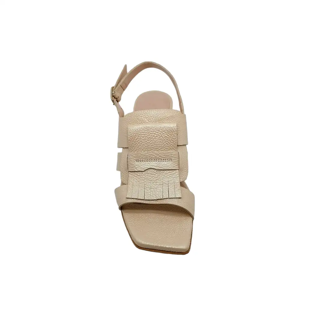 ZINDA By Atelier Sandalia Blanco roto - Imagen 4