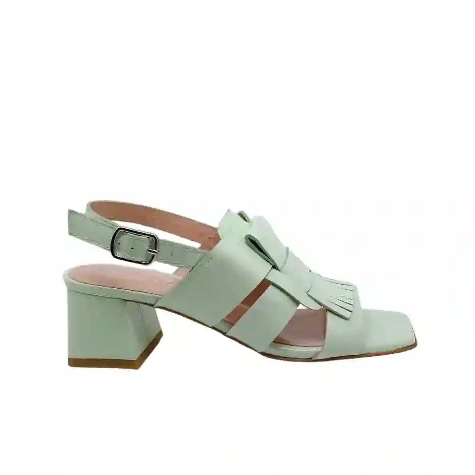 ZINDA By Atelier Sandalias Verde Agua