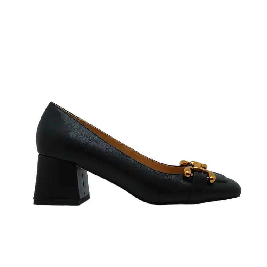 ALMA EN PENA Mocasín Joya Negro