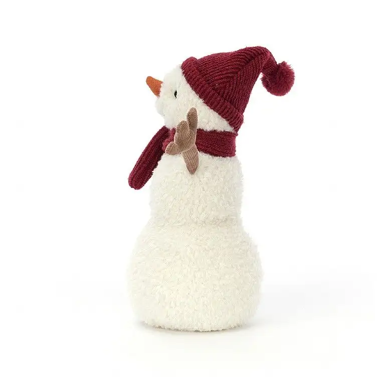 PELUCHE MUÑECO DE NIEVE ROJO - Imagen 2