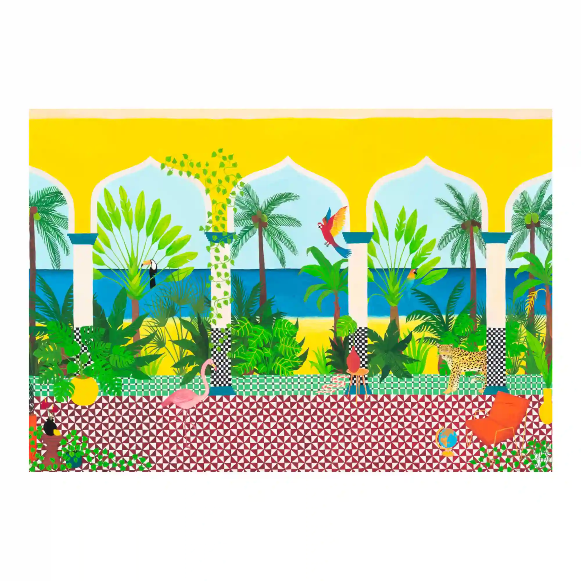 TARJETA PARAÍSO TROPICAL