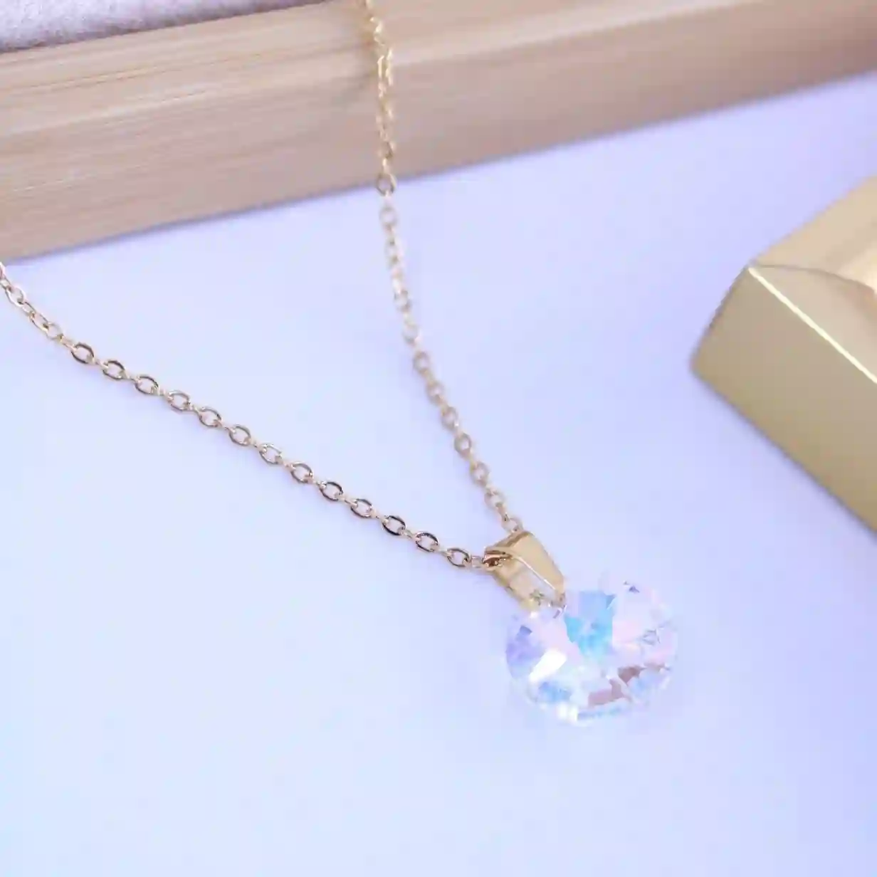 Collar Cristal Redondo