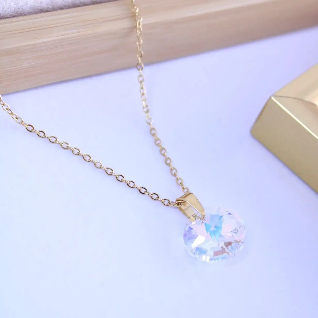 Collar Cristal Redondo