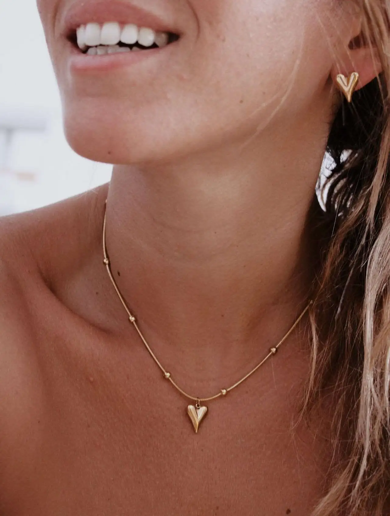 Collar Corazón Inflado - Imagen 2