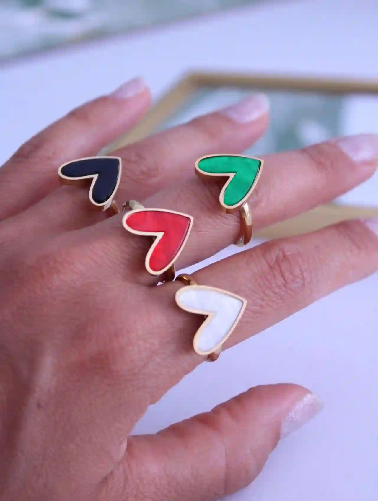 Anillo Corazon