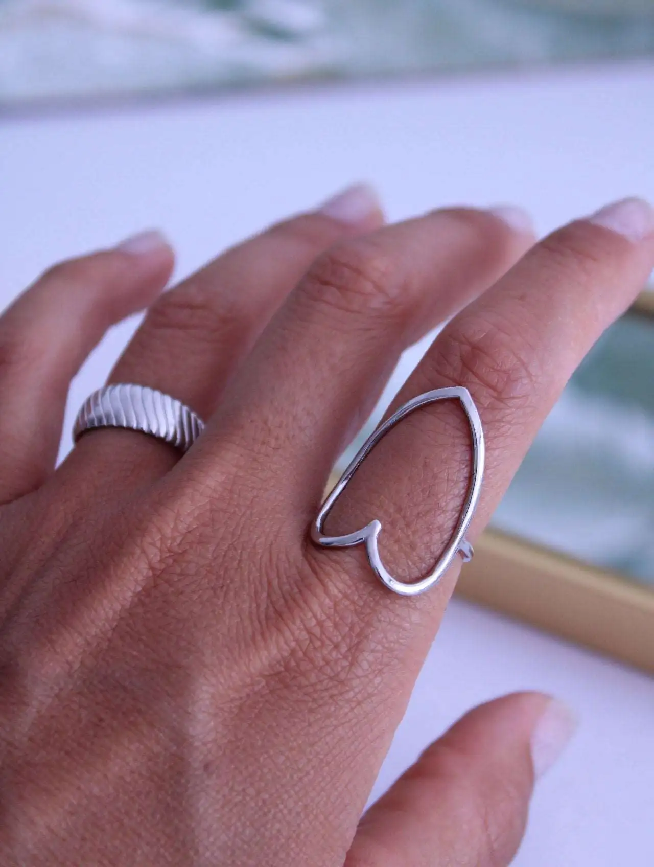 Anillo de corazón - Imagen 3