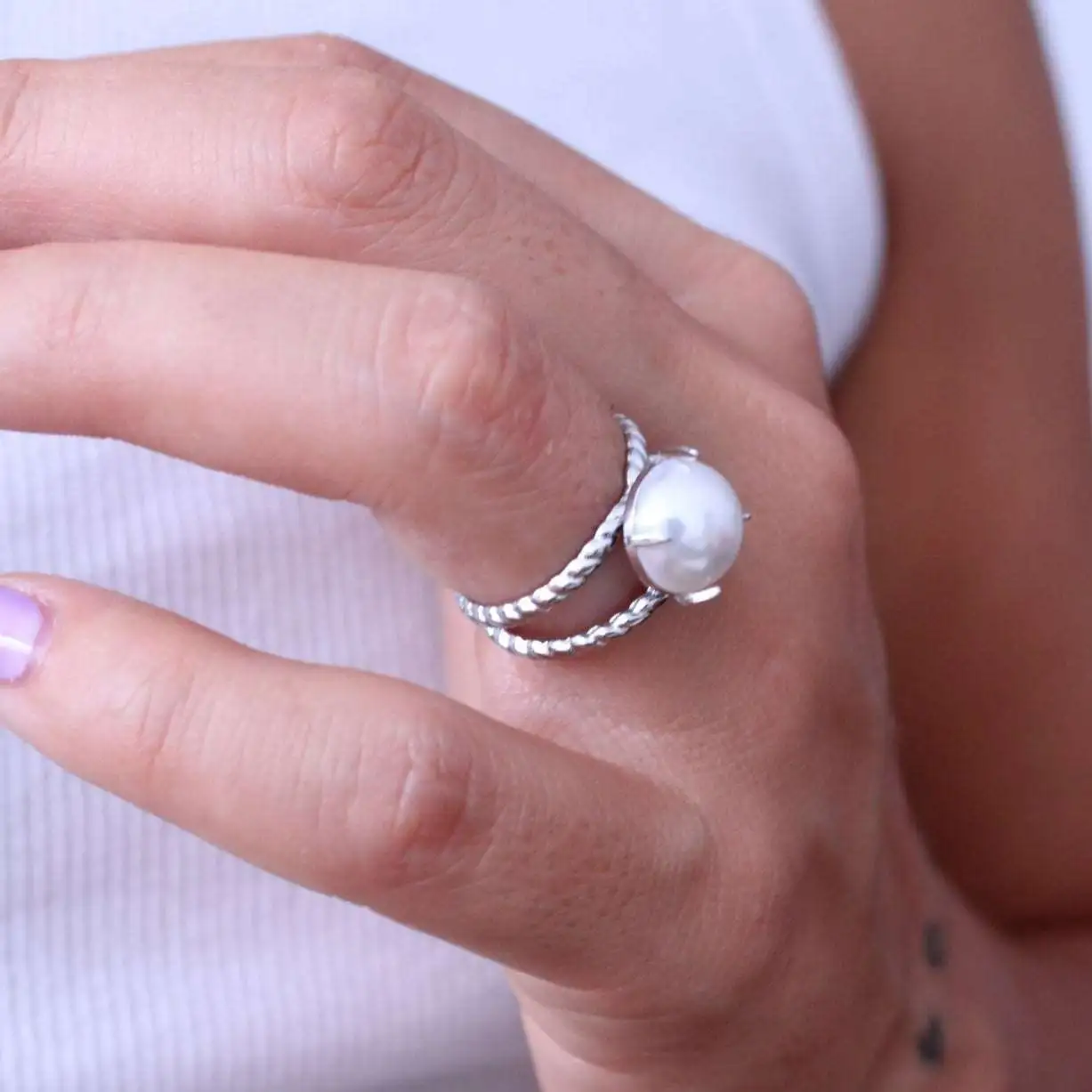 Anillo Pearl One - Imagen 3