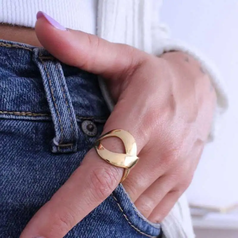 Anillo Infinito Grueso - Imagen 2