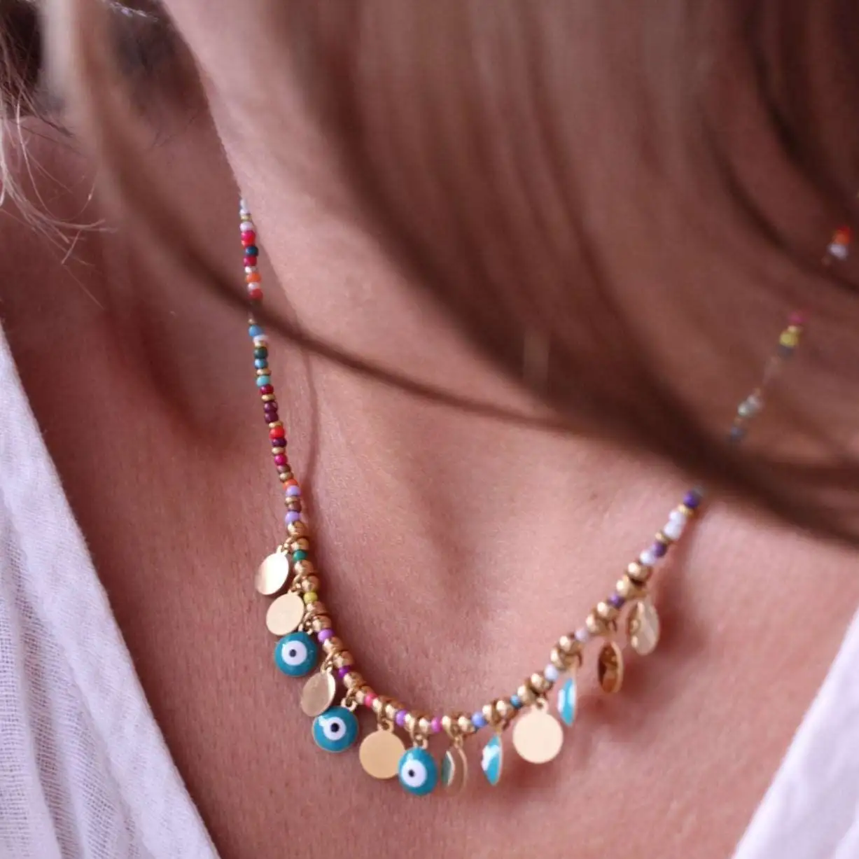 Collar Ojo turco Money - Imagen 2
