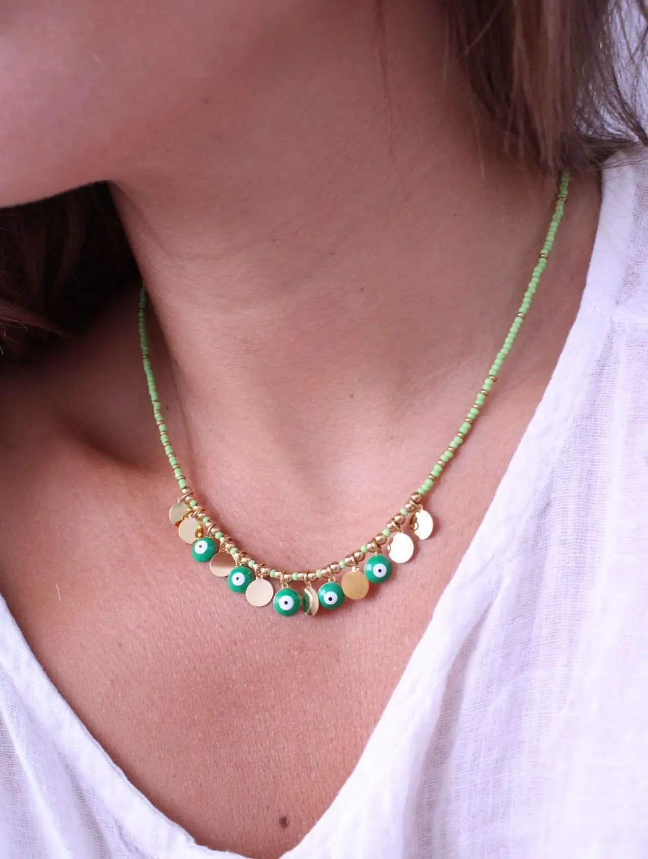 Collar Ojo turco Money - Imagen 4