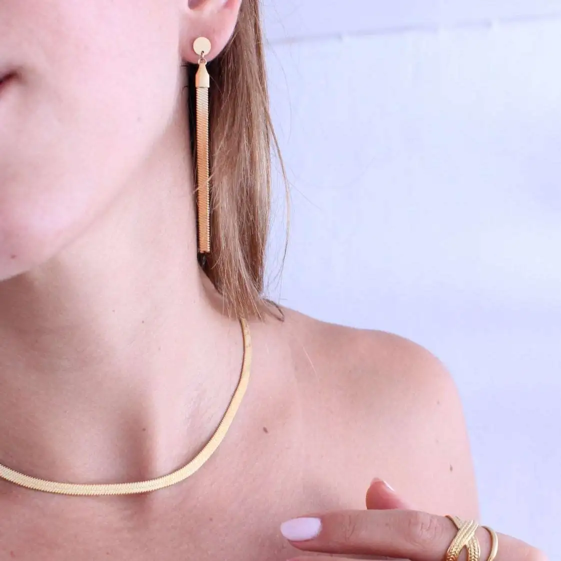 Collar Tropea Piel de Serpiente - Imagen 5