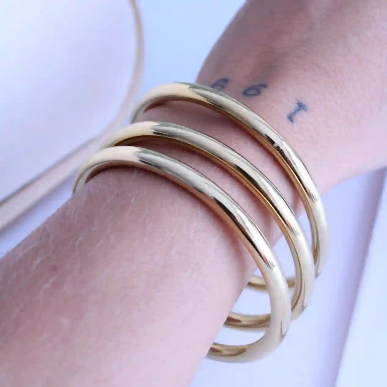 Pulsera Aro Brazalete Esclava 5mm