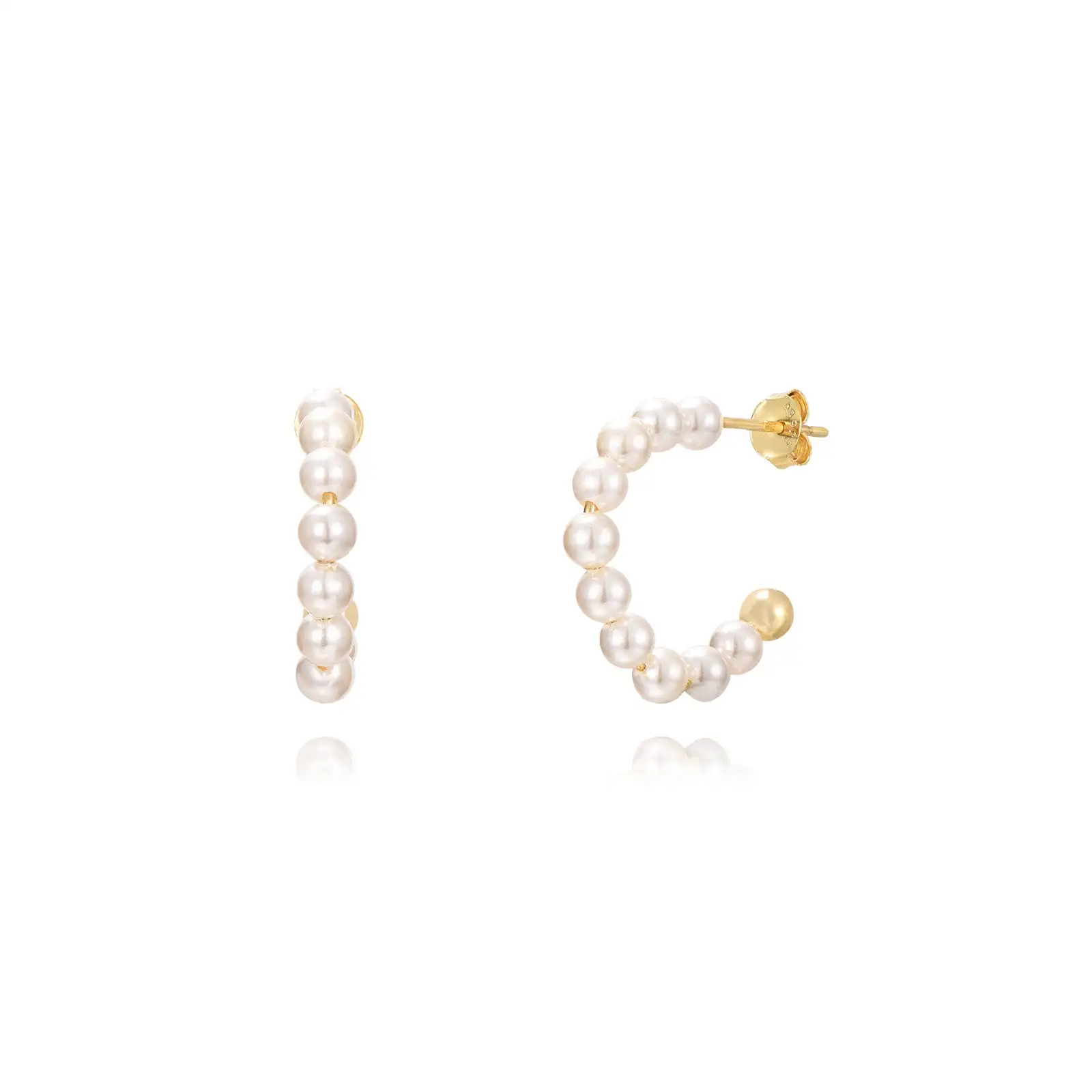 Aros perlas