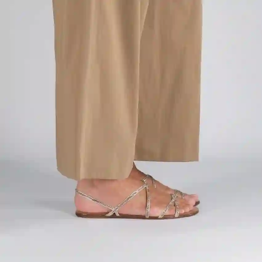 PEDRO GARCÍA PONA By Atelier Sandalia Joya Oro satinado