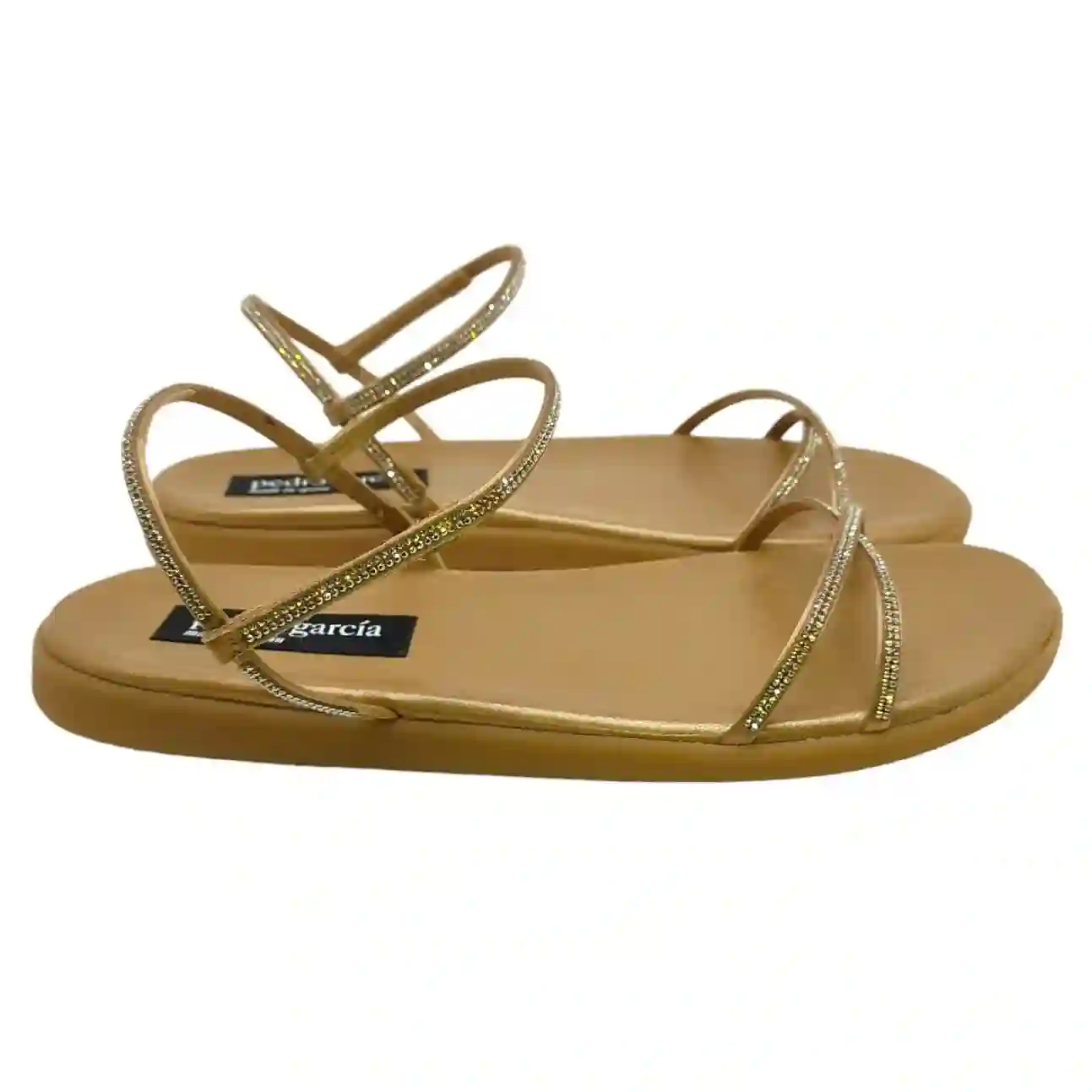 PEDRO GARCÍA POMMY By Atelier Sandalia Joya Oro satinado