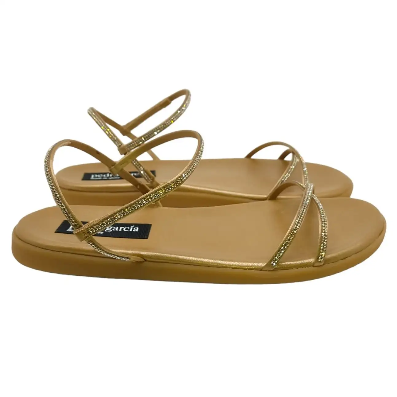 PEDRO GARCÍA POMMY By Atelier Sandalia Joya Oro satinado